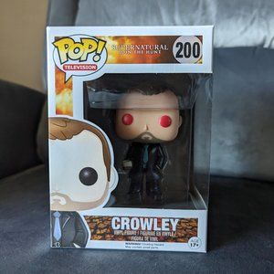 Funko Pop! Television Supernatural 200 Crowley Red Eye Variant